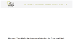 Desktop Screenshot of nutresshair.com