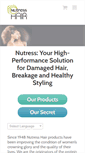 Mobile Screenshot of nutresshair.com